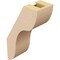 Ekena Millwork 3-inch W x 6-inch D x 10-inch H Carmel Rough Cedar Woodgrain TimberThane Knee Brace, Primed BRCUR03X06X10CARRCPR - alternate 6